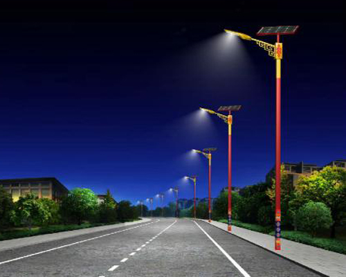 文殊镇民族特色路灯