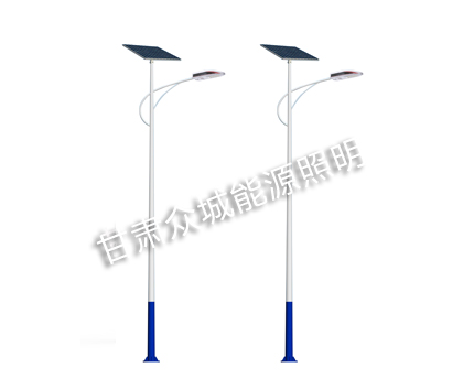 文殊镇复兴号太阳能led路灯