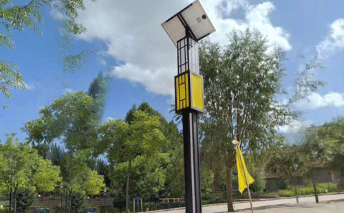 文殊镇智慧路灯安装